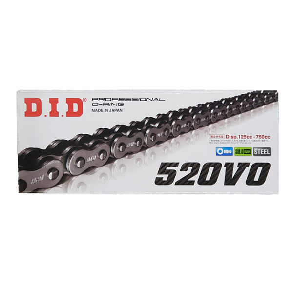 520VO x120FB O'Ring^solid bush DID chain w/clip link - Image 4