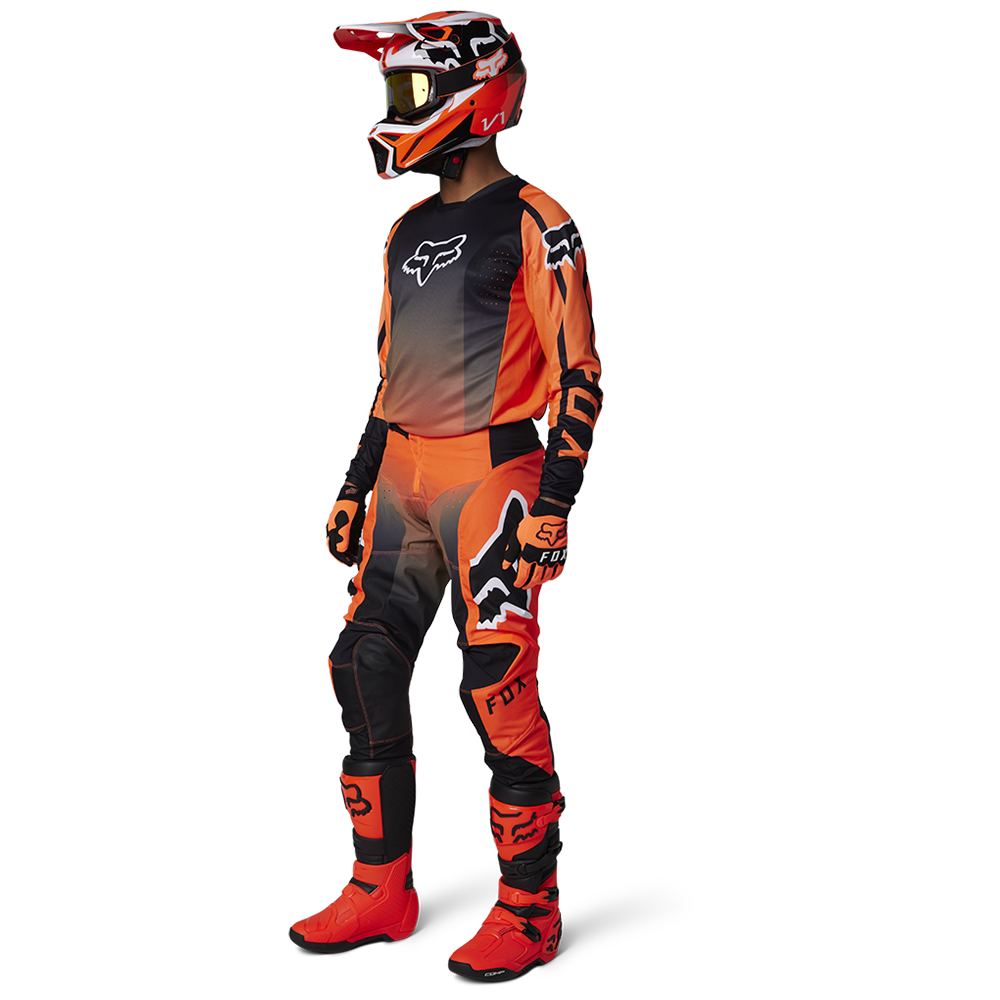 Fox 180 Leed Jersey Flo Orange | Tracktion Motorcycles