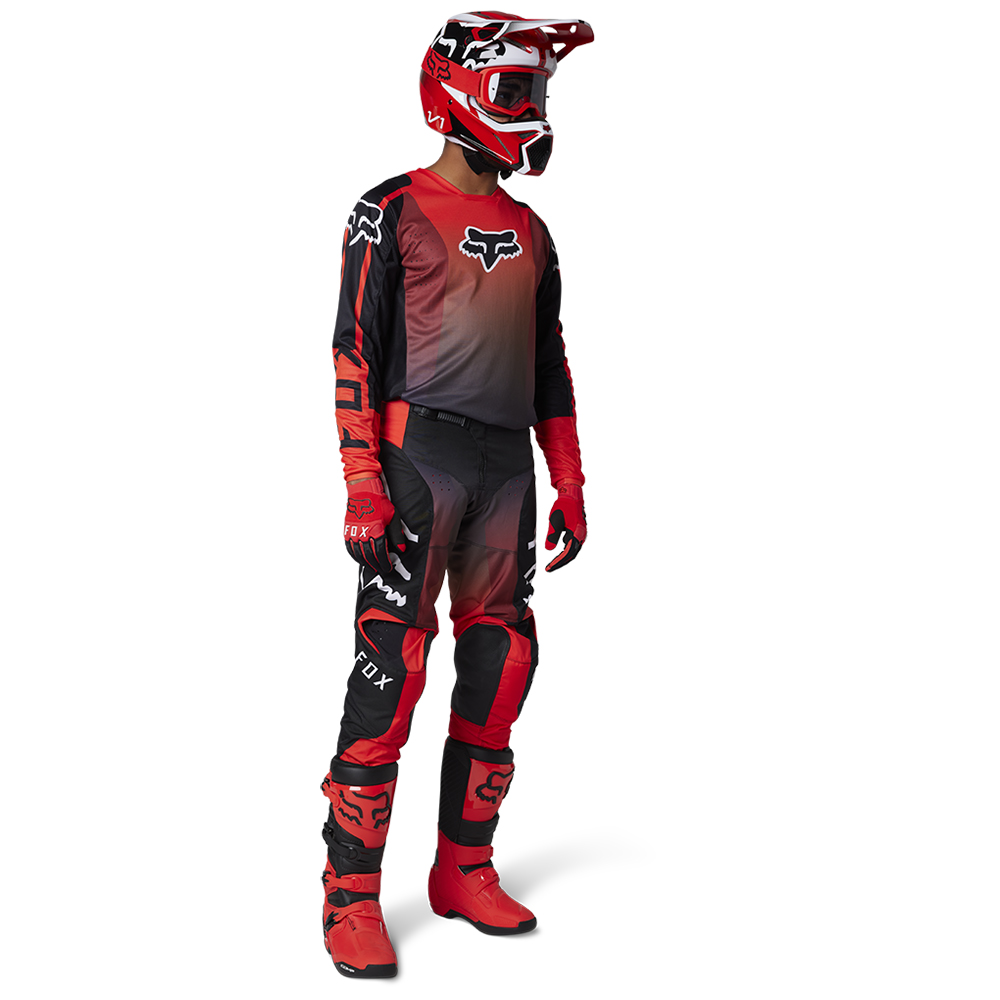 Fox 180 Leed Jersey Flo Red | Tracktion Motorcycles