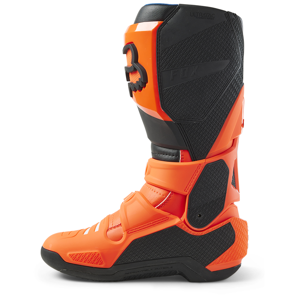 Fox Instinct Boots Flo Orange | Tracktion Motorcycles