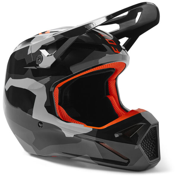 FOX V1 BNKR HELMET DOT/ECE Grey Camo