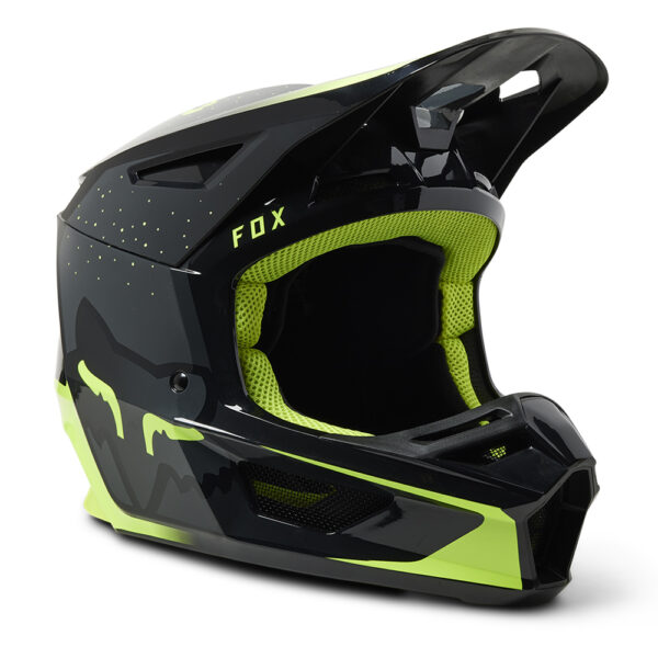 FOX V2 VIZEN HELMET Flo Yellow