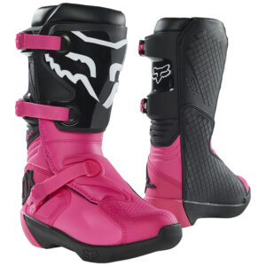 FOX YOUTH COMP BOOTS-Black Pink