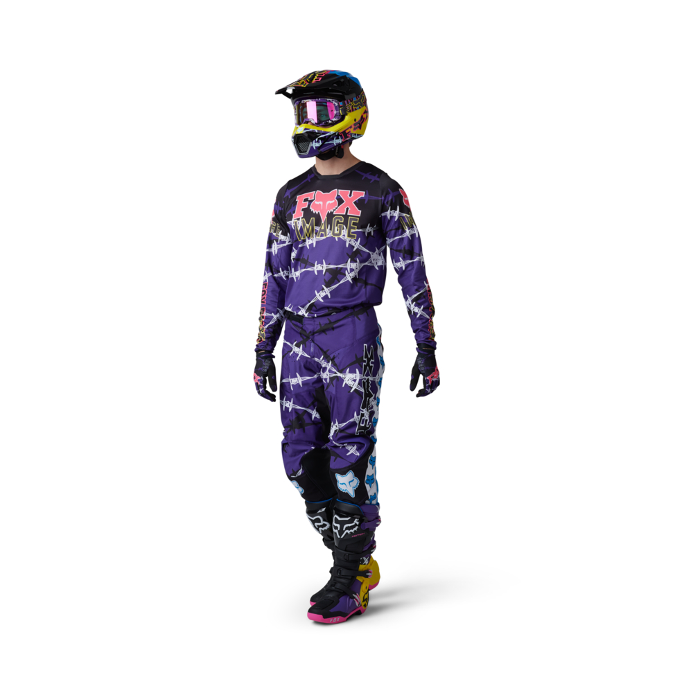 Fox 180 Barbed Wire Se Jersey Purple | Tracktion Motorcycles