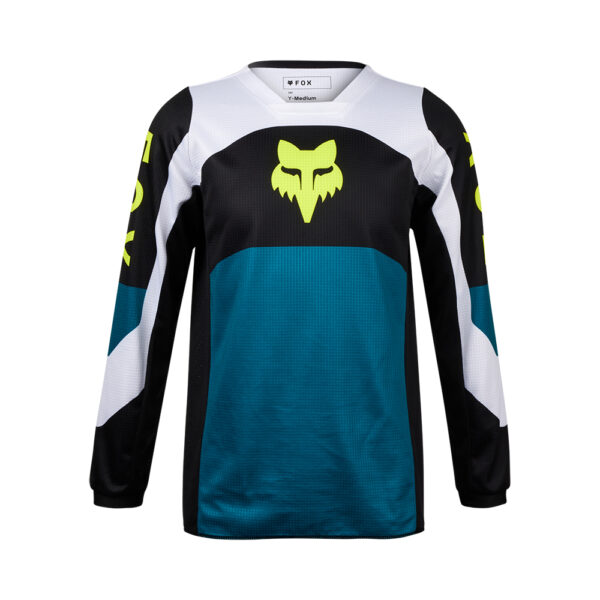 FOX YOUTH 180 NITRO JERSEY MAUI BLUE