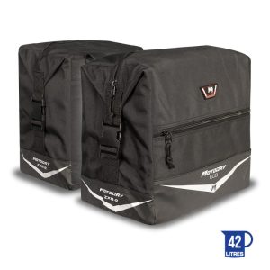 MOTODRY ECO-SERIES S/BAGS BLK ZXS-2 42L SQUARE-LINE