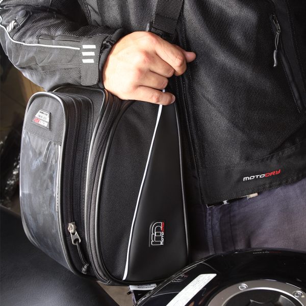 MOTODRY ECO-SERIES TANK-BAG BLK 'ZXT-1' 8.5L - Image 3