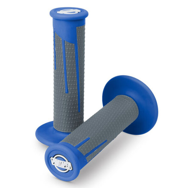 Protaper Lock On Grips Full Diamond Blue/Dark Grey