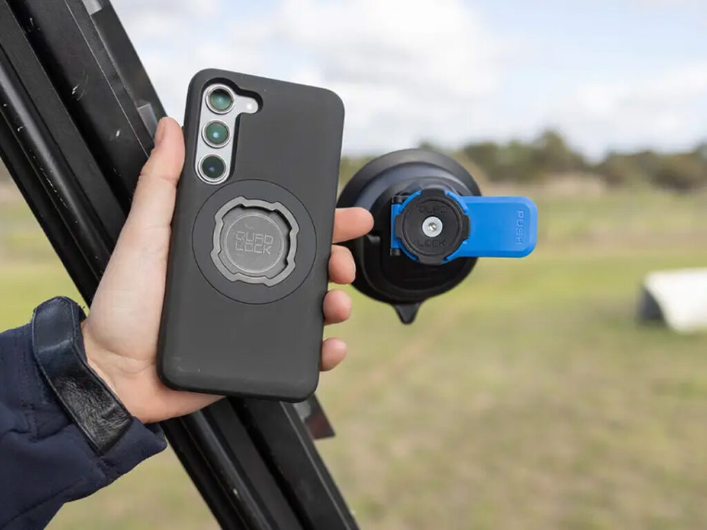 360 Tracking Lock 360 Base - Suction Quad Lock | Tracktion Motorcycles