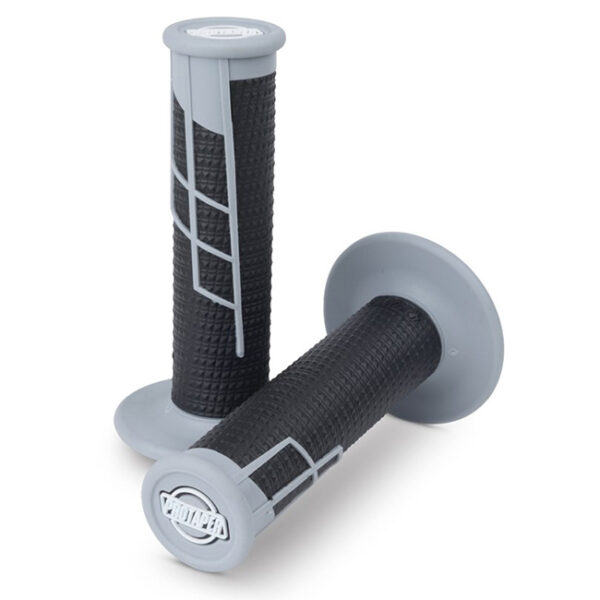 Protaper Clamp On Grips 1/2 Waffle Grey/Black