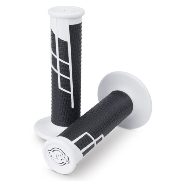 Protaper Lock On Grips 1/2 Waffle White/Black