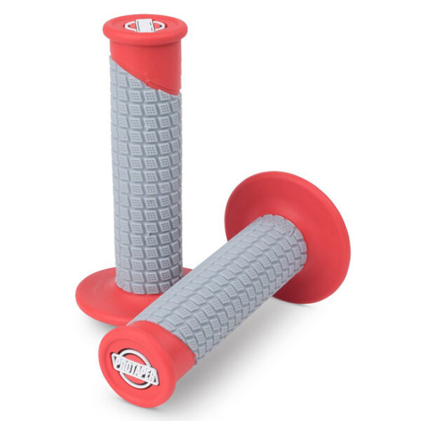 Protaper Clamp On Grips Pillow Top - Red/Grey