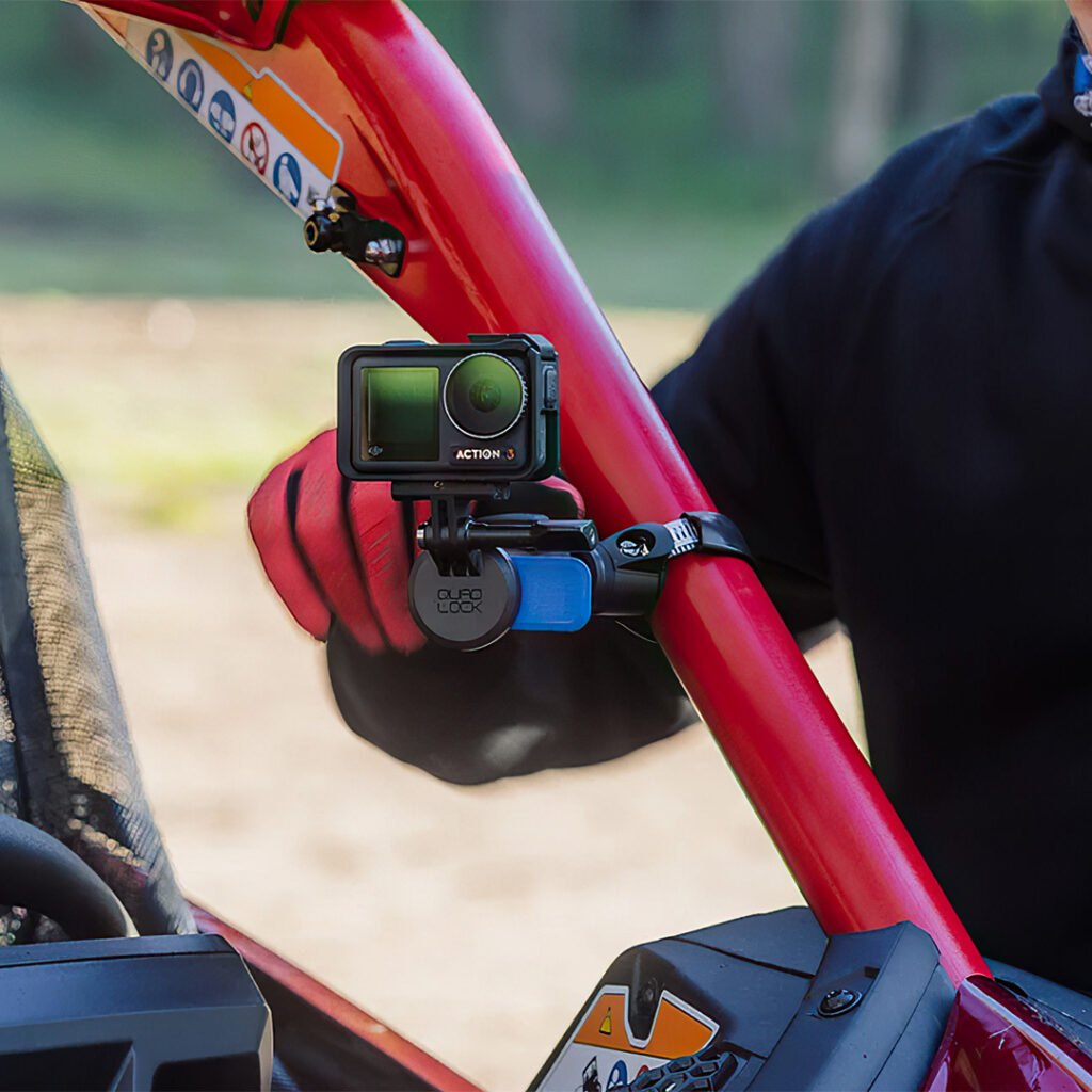 360 Tracking Lock 360 Base - Hose Clamp Quad Lock | Tracktion Motorcycles