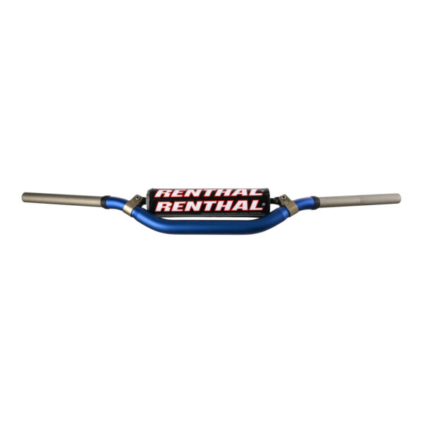 RENTHAL TWINWALL H/BAR KTM/HUSKY HIGH BLUE W/BAR PAD