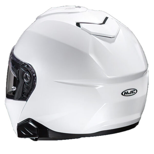 HJC  i91 Pearl White Sytem Helmet - Image 2