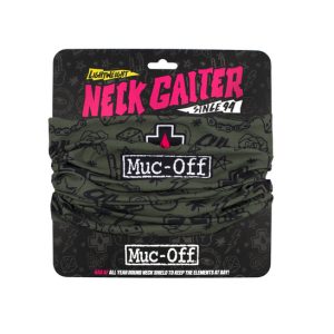 Muc-Off Lightweight Neck Gaiter - PUNK GREEN
