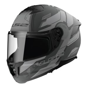 LS2 FF808 Stream II Shadow - Matte Titanium/Grey