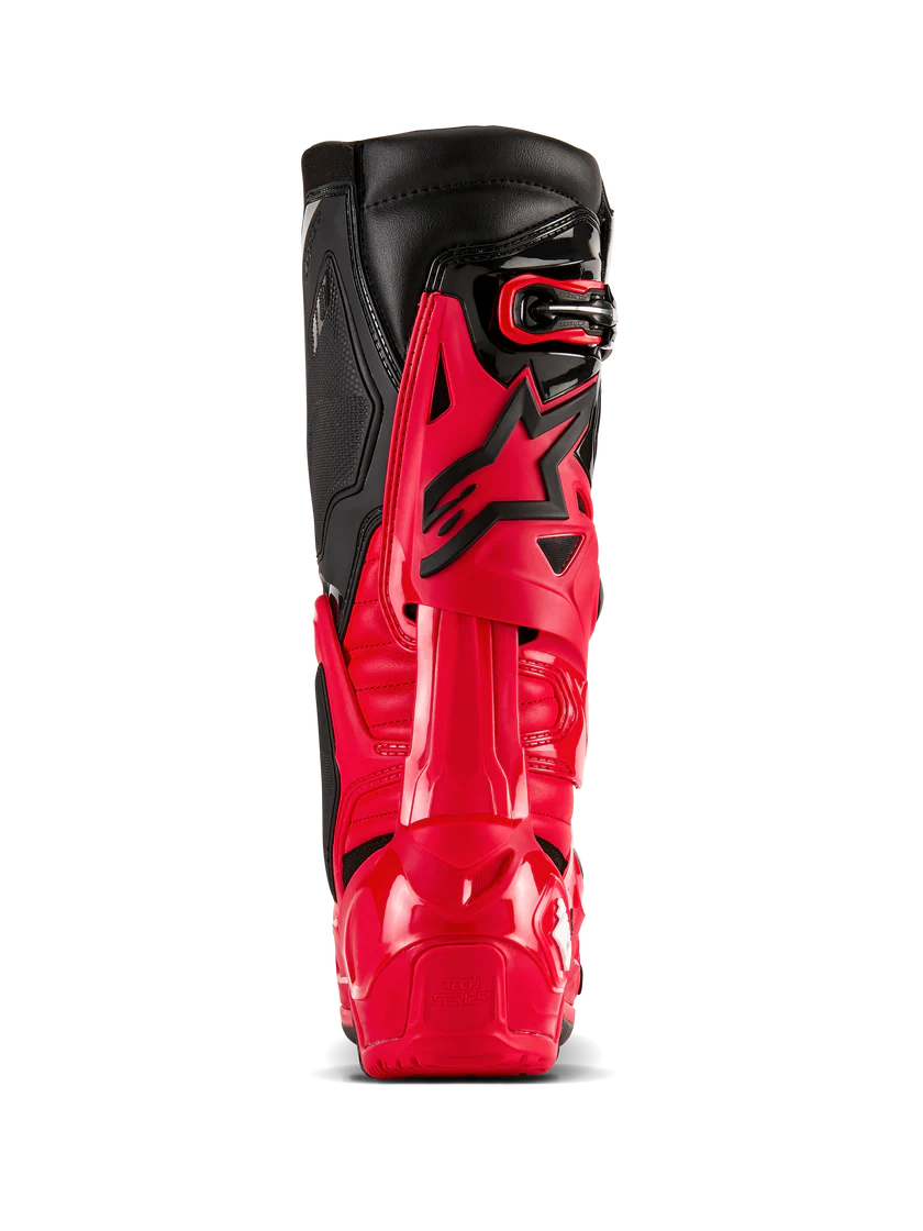 Alpinestars Tech-10 Enduro Boots Bright Red/Black/White - Image 4