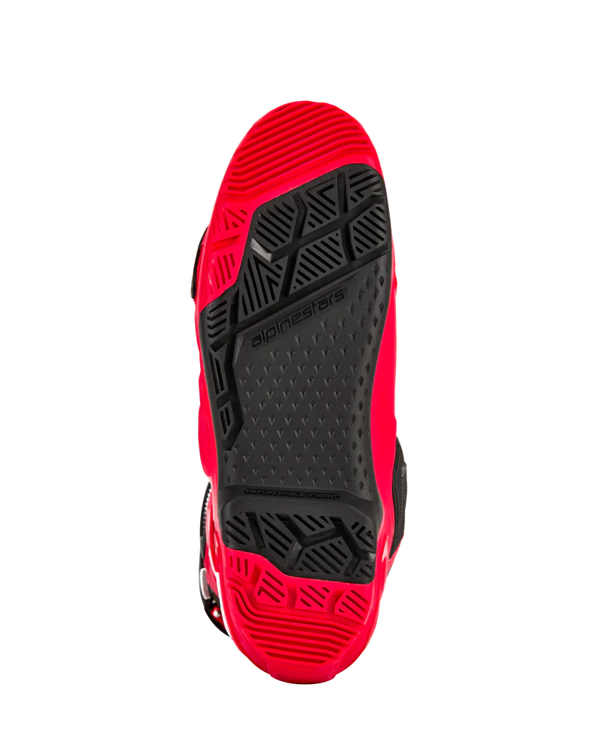 Alpinestars Tech-10 Enduro Boots Bright Red/Black/White - Image 3