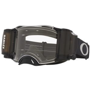 Oakley AirBrake MX Goggle TuffBlocks Blk Gunmetal w/ Clr Roll Off Lens