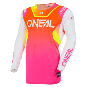 O'NEAL 27 PRODIGY JERSEY FIVE SIX - WHITE/NEON ORANGE
