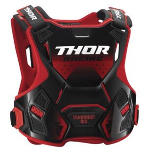 CHEST PROTECTOR THOR MX GUARDIAN MX ROOST ADULT BLACK/RED