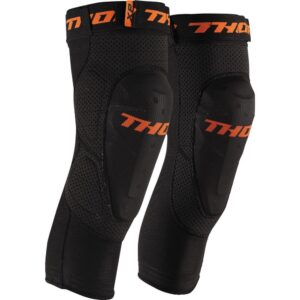 KNEEGUARD THOR MX COMP XP SOFT IMPACT PROTECTOR MOUNTED FABRIC SLEEVE FITS UNDER RIDING GEAR