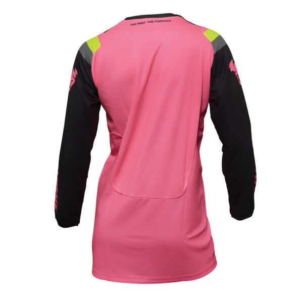 JERSEY S23 THOR MX PULSE WOMEN REV CHARCOAL/FLO.PINK SIZE LARGE