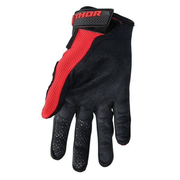 GLOVE S23 THOR MX SECTOR RED/WHITE