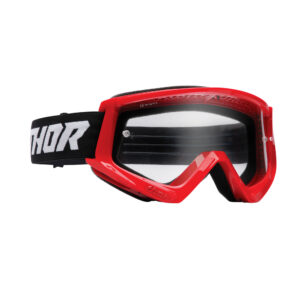THOR MX GOGGLES S23 YOUTH COMBAT RED/BLACK