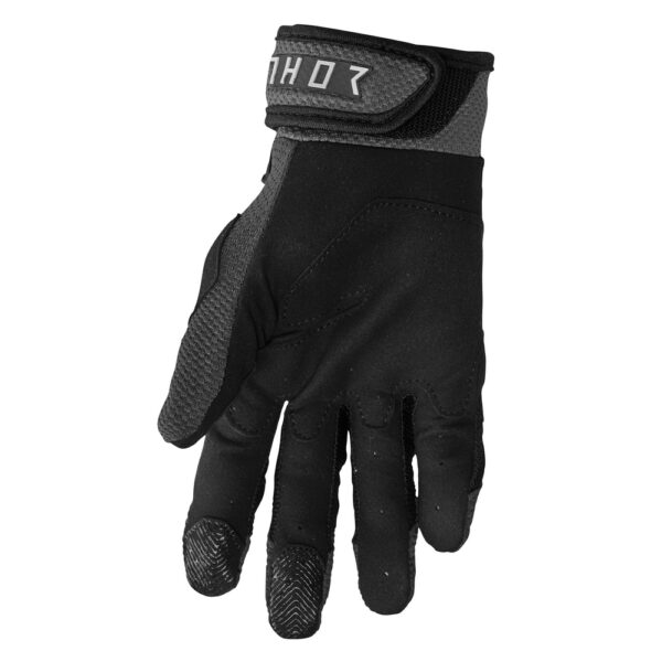 GLOVE S23 THOR MX TERRAIN BLACK CHARCOAL