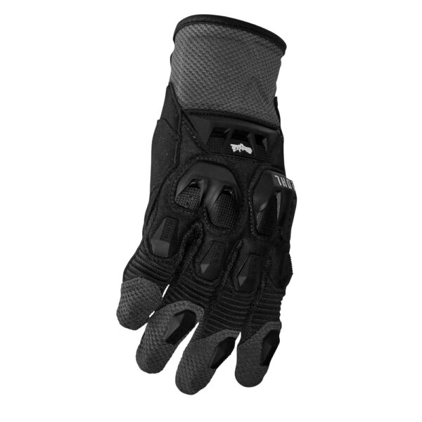 GLOVE S23 THOR MX TERRAIN BLACK CHARCOAL