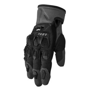 GLOVE S23 THOR MX TERRAIN BLACK CHARCOAL