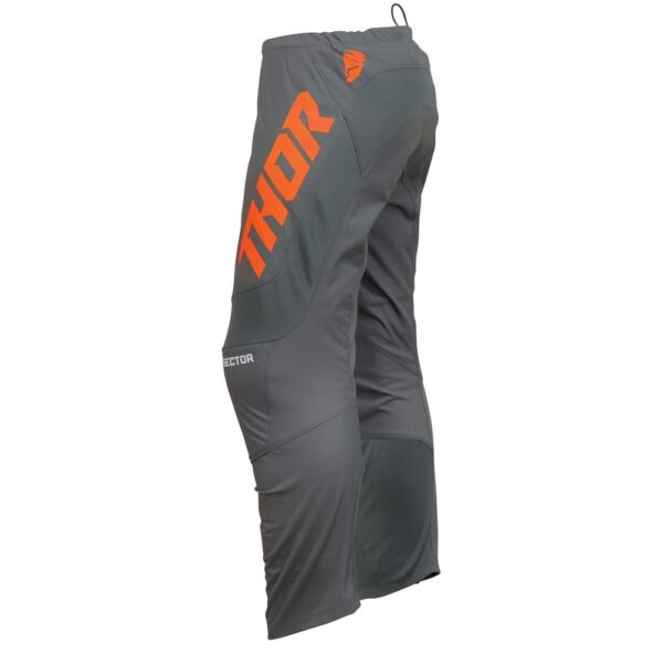 PANTS S24 THOR MX SECTOR YOUTH CHECKER CHARCOAL/ORANGE