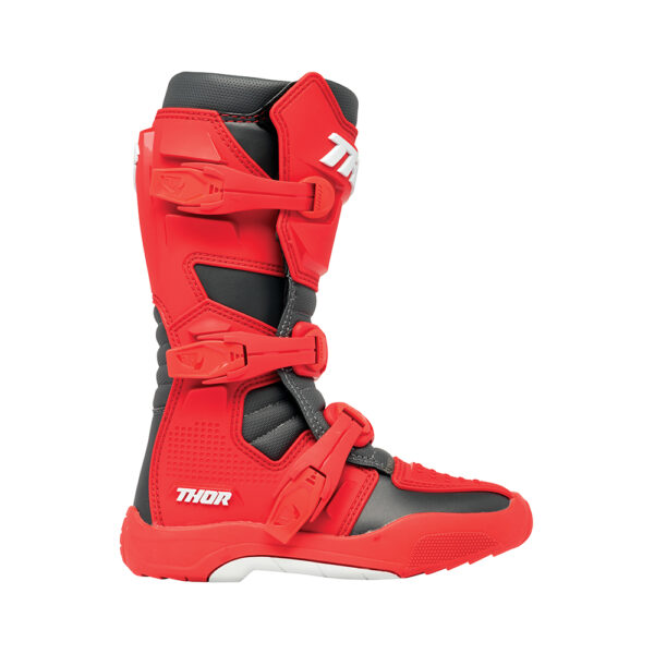 MOTORCROSS BOOTS S24 THOR MX BLITZ XR YOUTH RD/CH  1