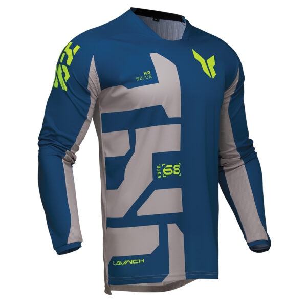 JERSEY S25 THOR MX LAUNCH FORGE BLUE  2XL