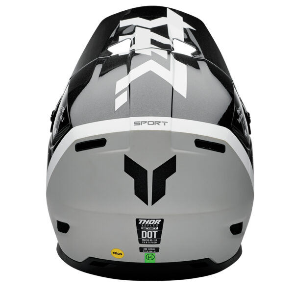 HELMET S25 THOR MX REFLEX SPORT COMPOSITE RIOT BLACK/WHITE