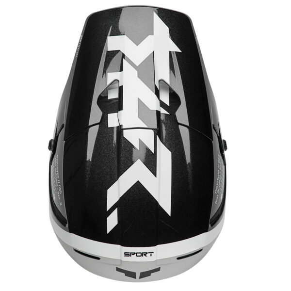 HELMET S25 THOR MX REFLEX SPORT COMPOSITE RIOT BLACK/WHITE