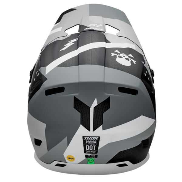 HELMET S25 THOR MX REFLEX SPORT CARBON BRAVE GREY/WHITE