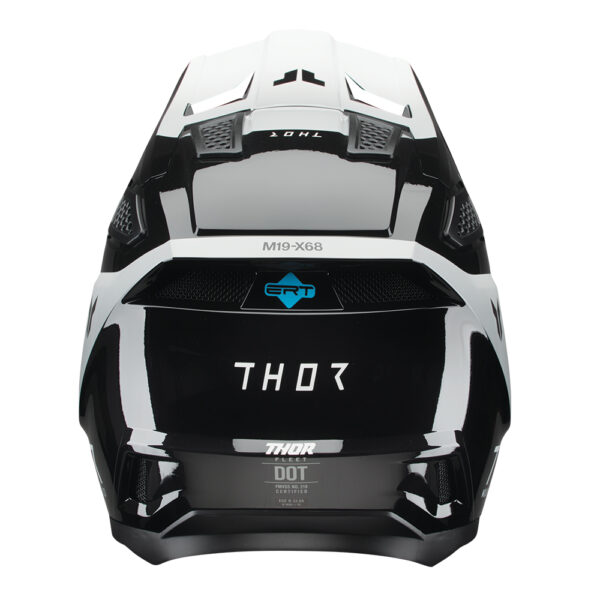 HELMET S25 THOR MX FLEET STORM BLACK/WHITE