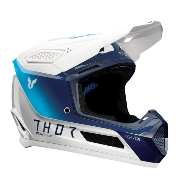 HELMET S25 THOR MX FLEET STORM WHITE/NAVY