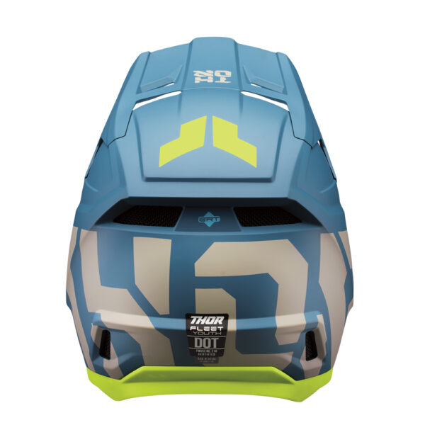 HELMET S25 THOR MX FLEET FORGE BLUE YOUTH