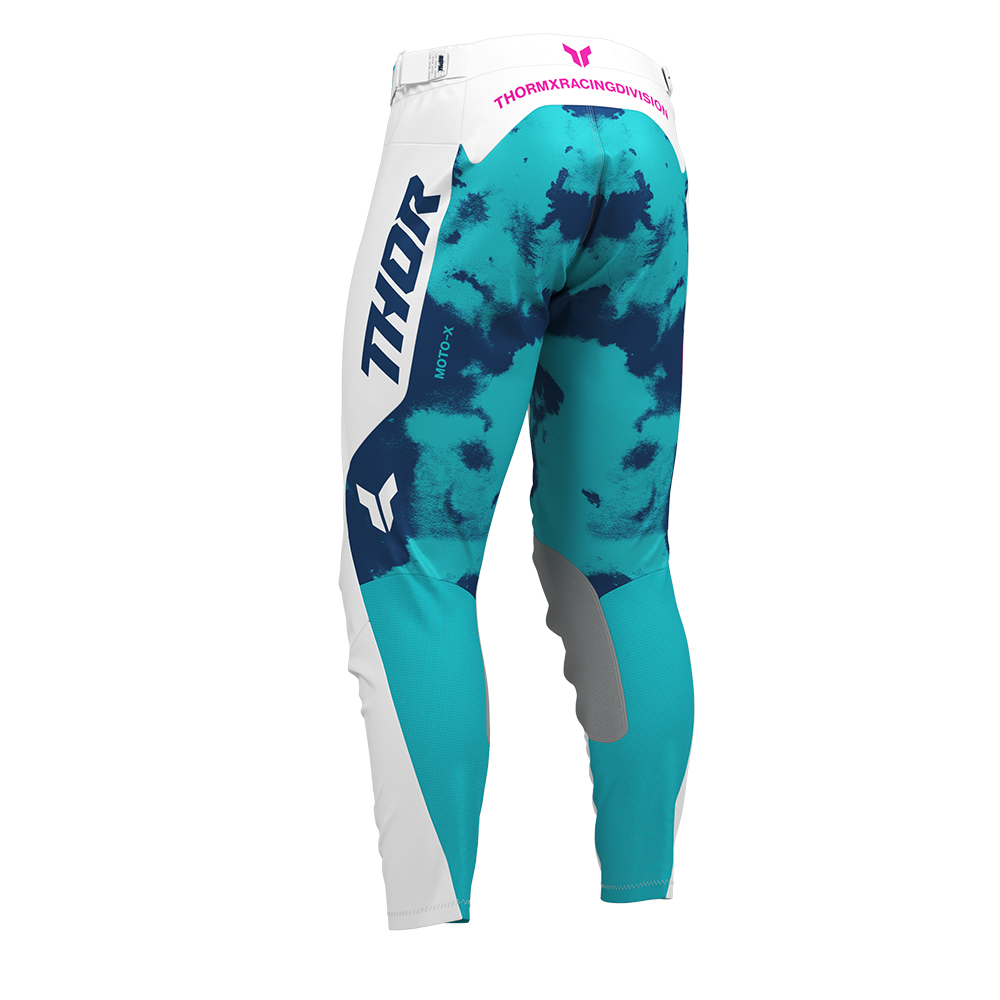 PANTS S26 THOR MX LAUNCHMODE BLEACH WHITE/AQUA 28