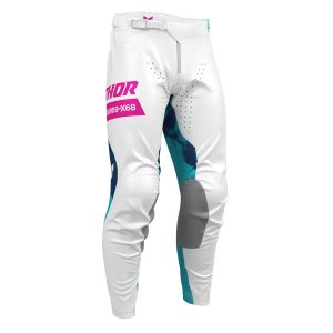 PANTS S26 THOR MX LAUNCHMODE BLEACH WHITE/AQUA 28