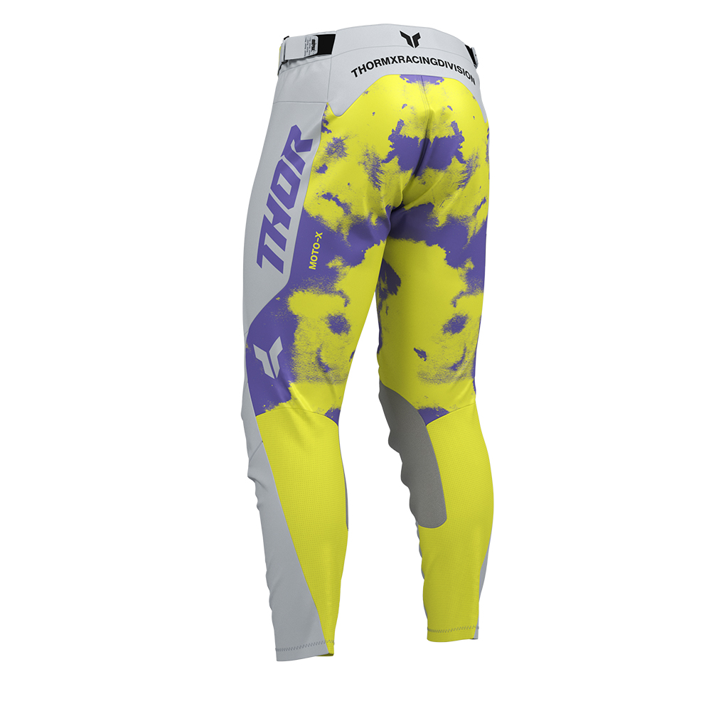 PANTS S26 THOR MX LAUNCHMODE BLEACH GRAY/ACID 34