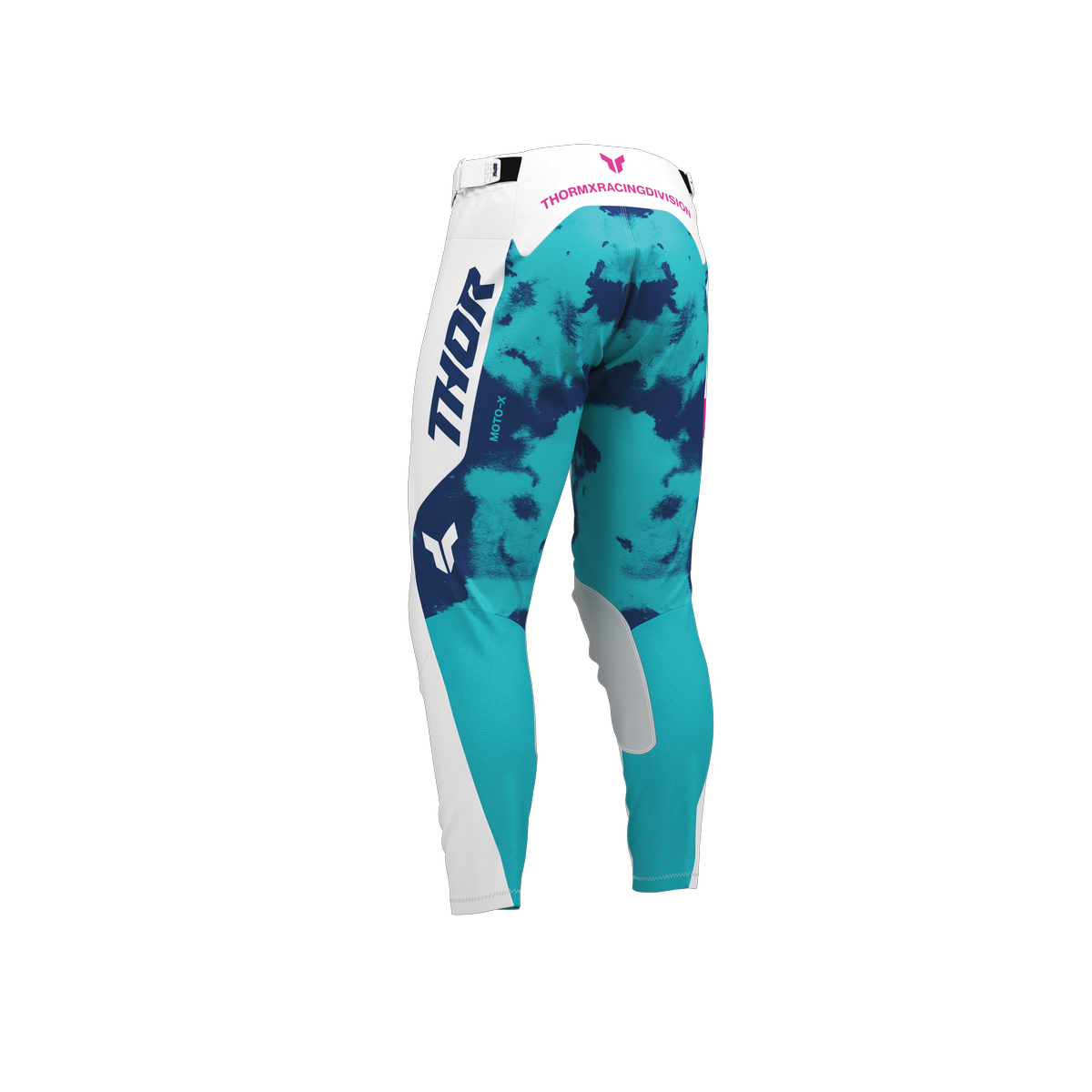PANTS S26 THOR MX YOUTH LAUNCHMODE BLEACH WHITE/AQUA 20