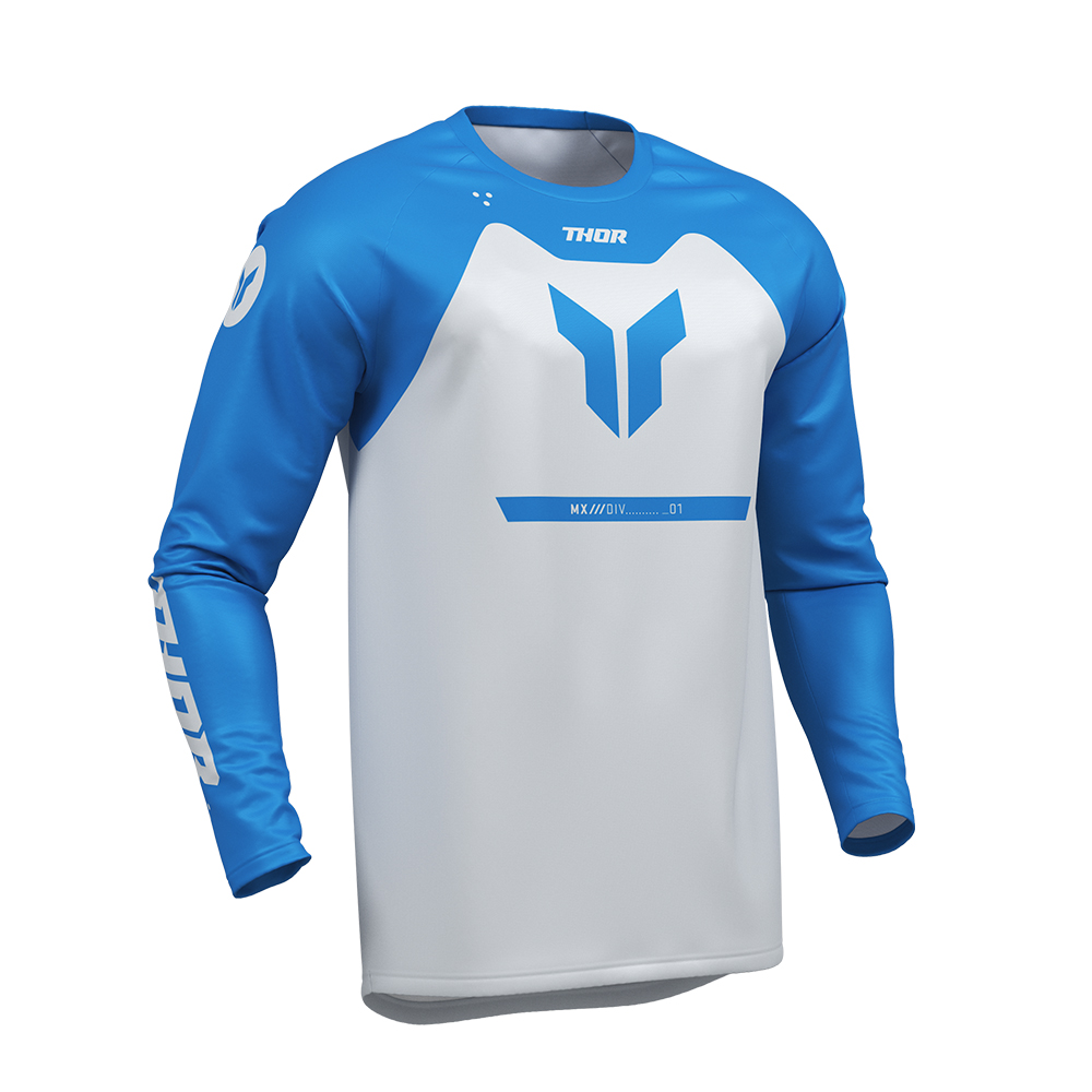 JERSEY S26 THOR MX RIDEMODE MENACE BLUE