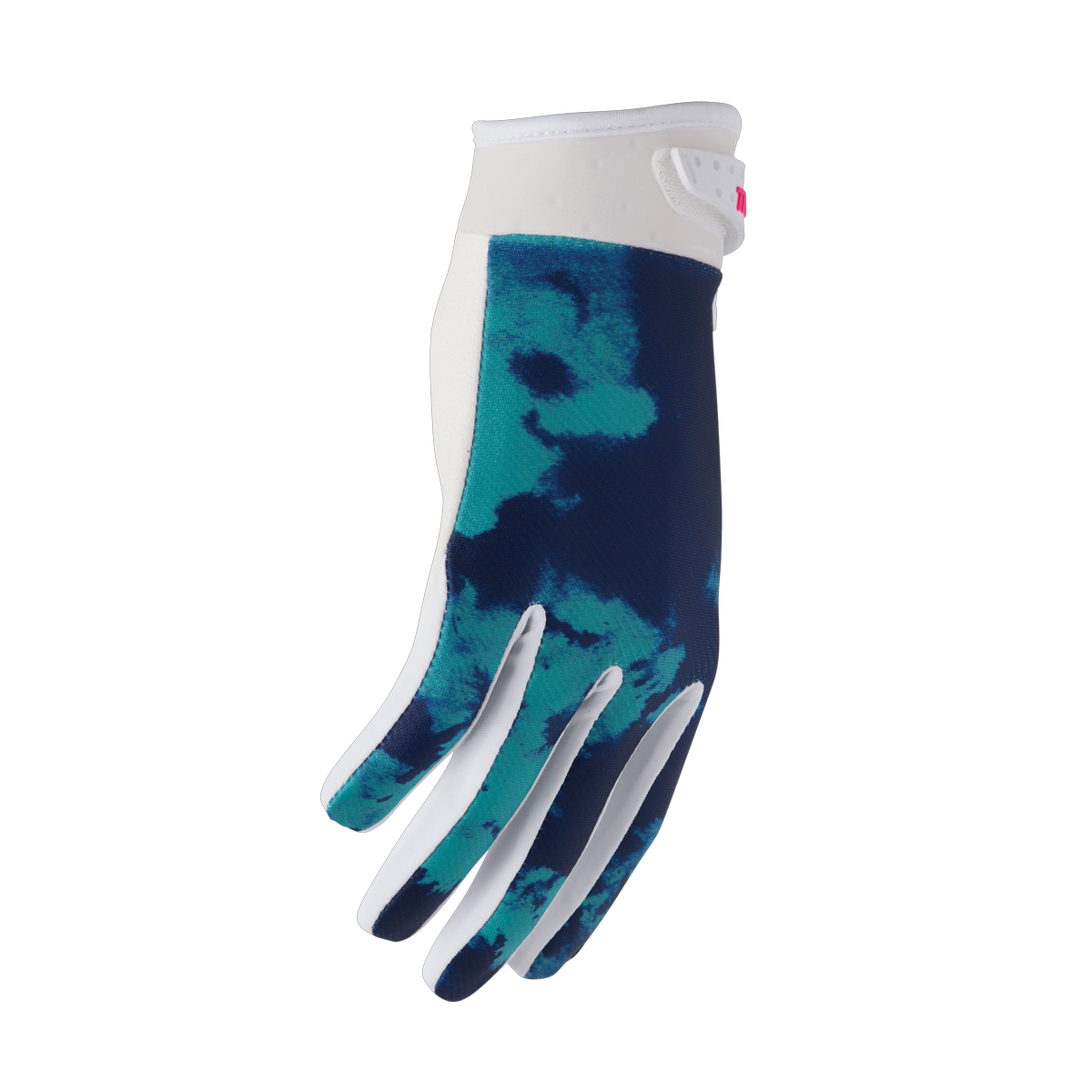 GLOVE S26 THOR MX LAUNCHMODE BLEACH WHITE/AQUA XS