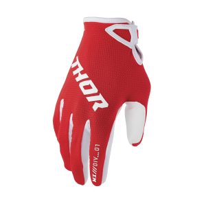 GLOVE S26 THOR MX RIDEMODE STATIC RED