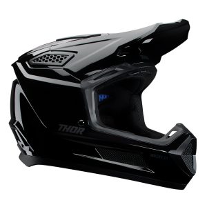 HELMET S27 THOR MX FLEET BLACKOUT GLOSS BLACK